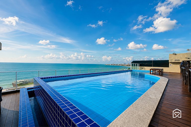 Flat poucos passos da praia de Intermares LikeHome