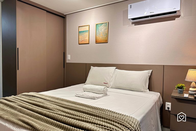 Flat a passos da praia de cabo branco - LikeHome