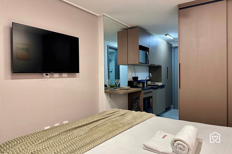 Flat a passos da praia de cabo branco - LikeHome