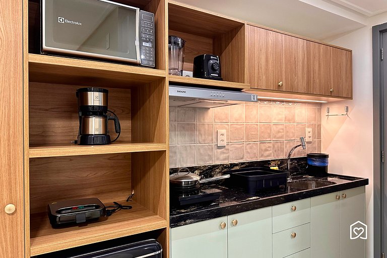 Flat completo a 50m da praia - LikeHome