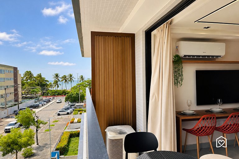 Flat completo a 50m da praia - LikeHome