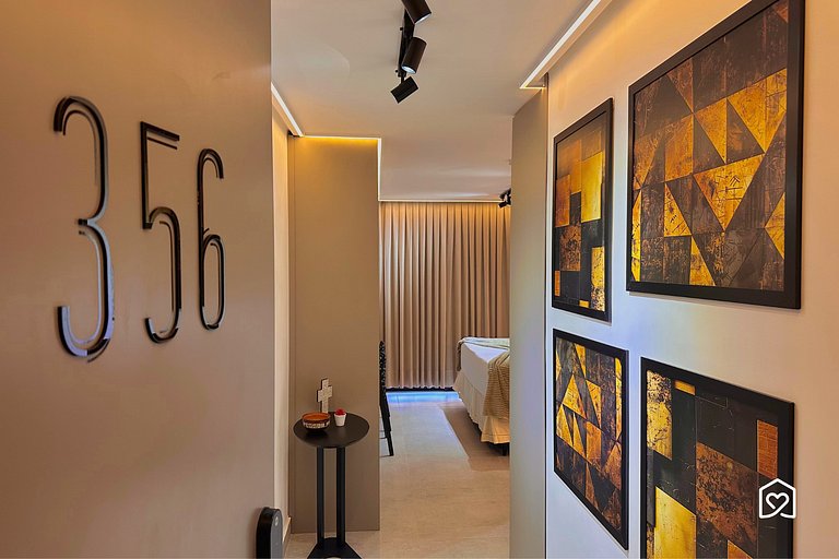 Espaçoso Flat 50 m da praia Cabo Branco - LikeHome