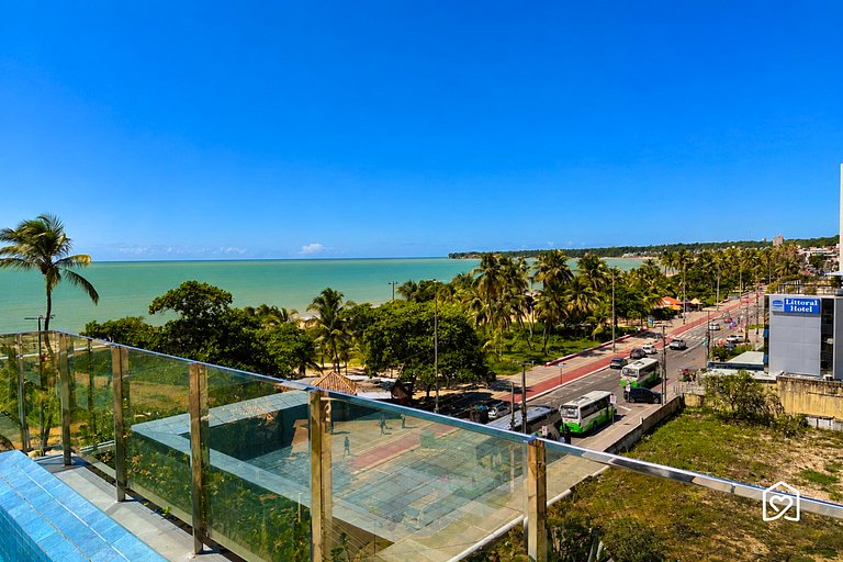 Apt. a beira mar na orla de Cabo Branco - LikeHome
