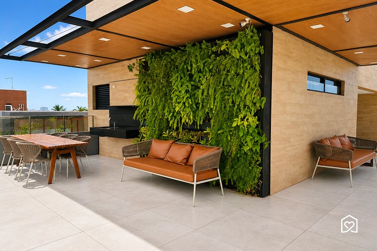 Apt. a beira mar na orla de Cabo Branco - LikeHome