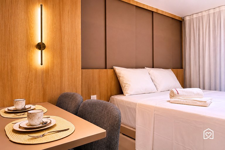 Belo Flat c/ vista praia Cabo Branco - LikeHome