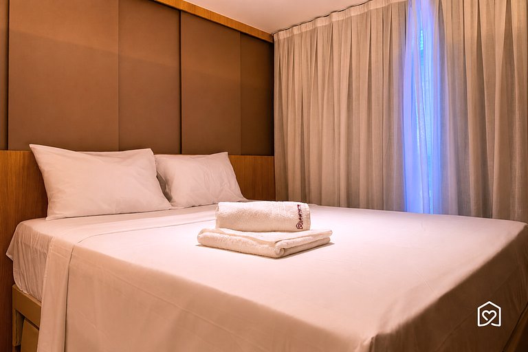 Belo Flat c/ vista praia Cabo Branco - LikeHome