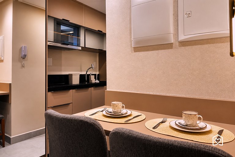 Belo Flat c/ vista praia Cabo Branco - LikeHome