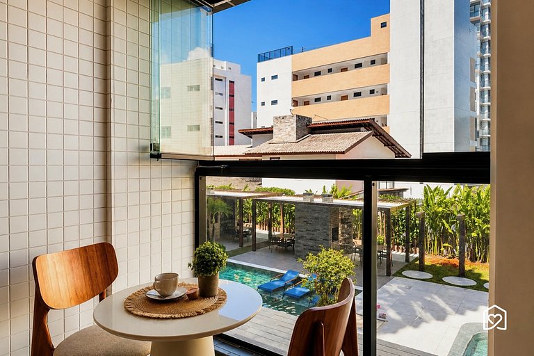 Apt. família com vista para a piscina - LikeHome