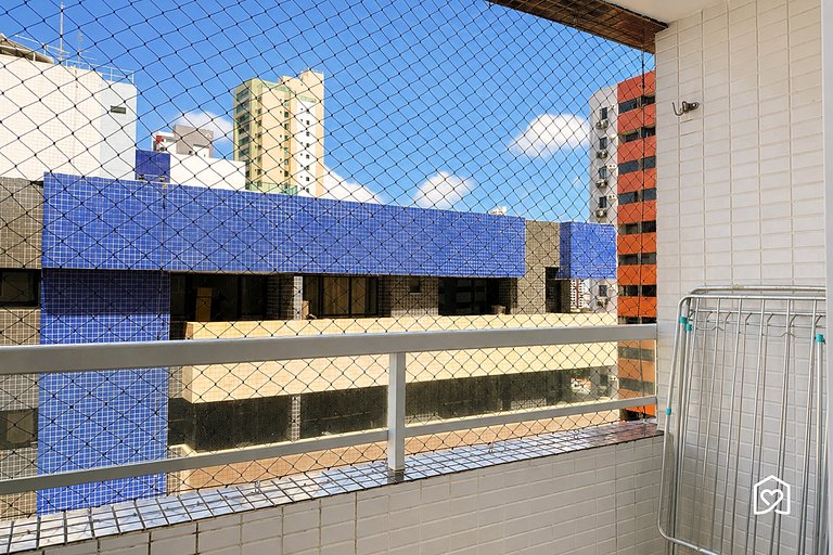 Apt. tamanho família em Tambaú orla - LikeHome