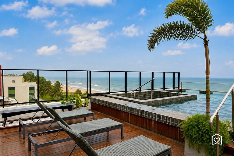 Flat beira-mar Bessa e piscina c/ vista - LikeHome