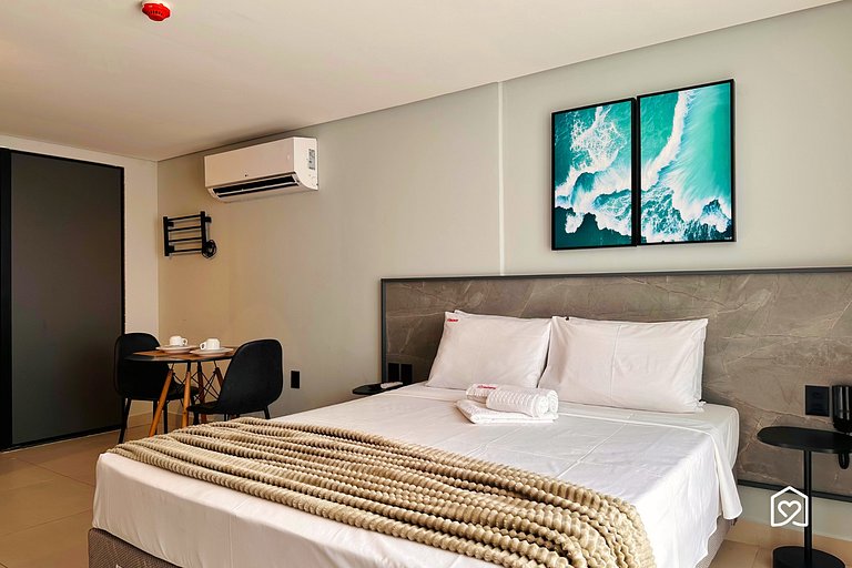 Flat beira-mar Bessa e piscina c/ vista - LikeHome