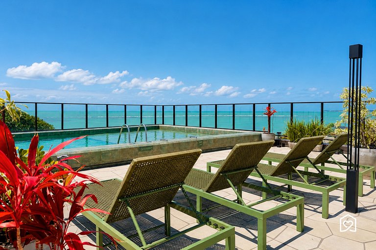 Lindo Studio beira-mar praia do Bessa - LikeHome