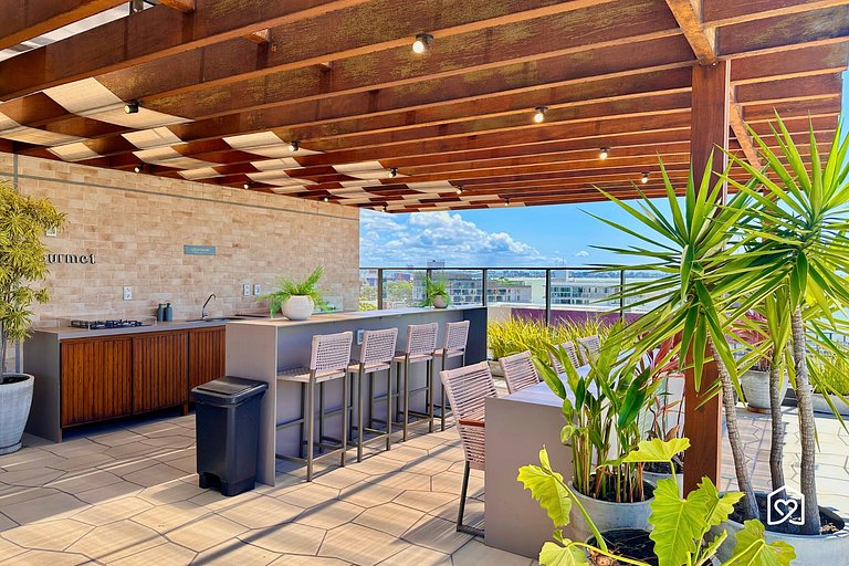 Lindo Studio beira-mar praia do Bessa - LikeHome