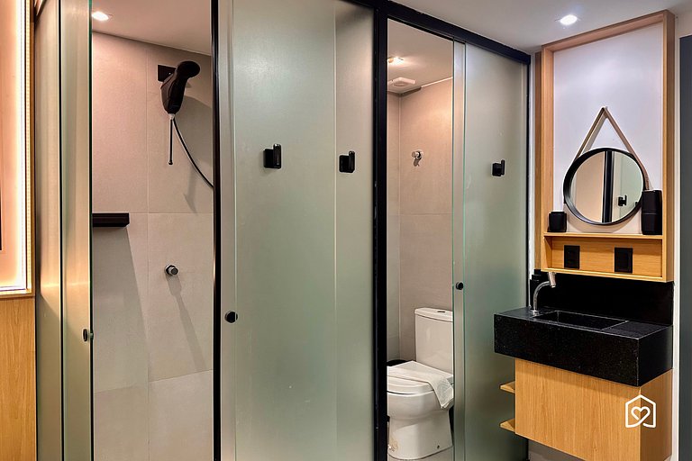 Lindo Studio beira-mar praia do Bessa - LikeHome