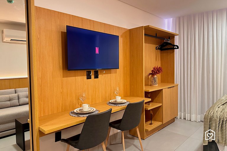 Lindo Studio beira-mar praia do Bessa - LikeHome