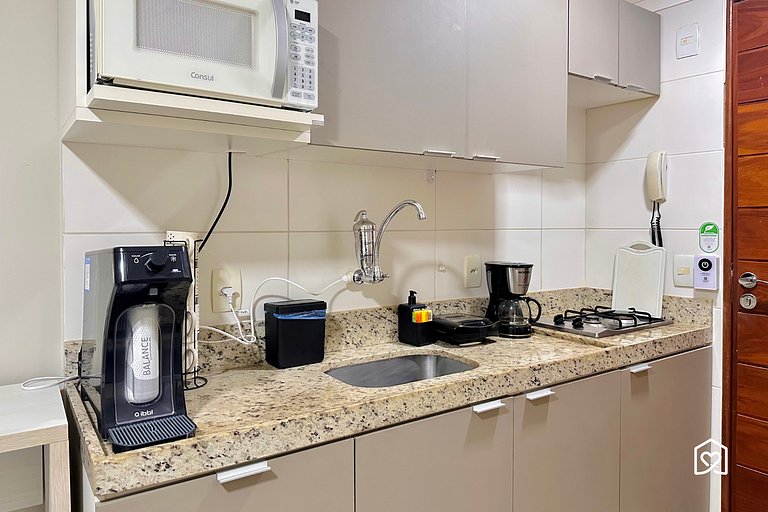 Flat poucos passos da praia de Intermares LikeHome