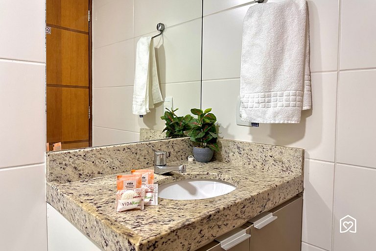 Flat poucos passos da praia de Intermares LikeHome