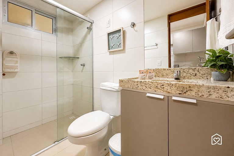 Flat poucos passos da praia de Intermares LikeHome