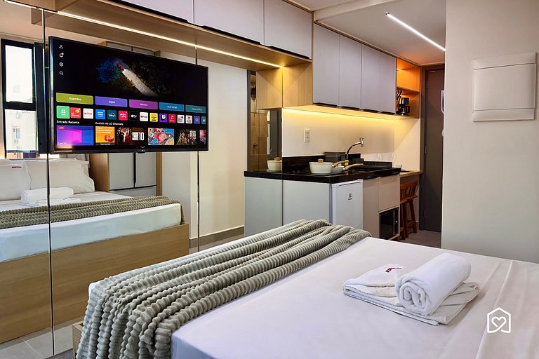 Flat a metros da praia em João Pessoa - LikeHome