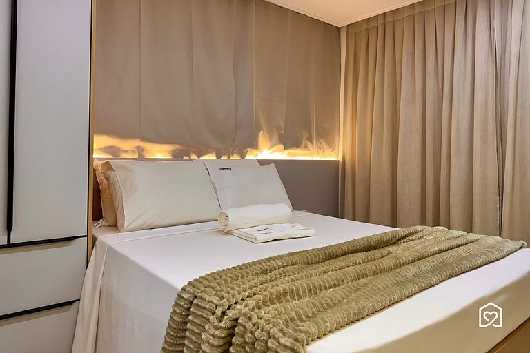 Flat a metros da praia em João Pessoa - LikeHome
