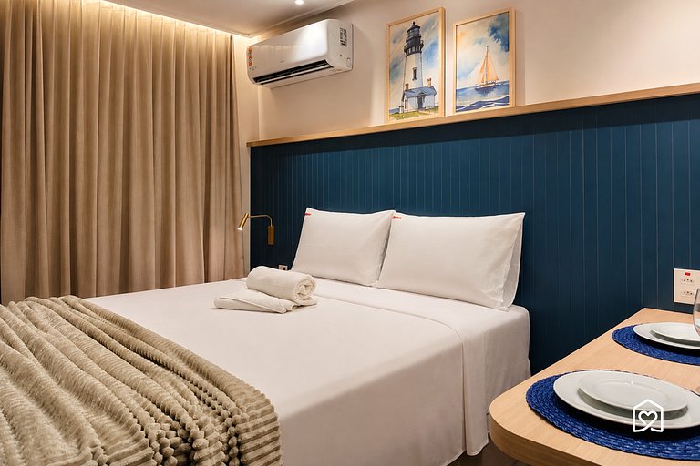Flat para casal na praia de Cabo Branco - LikeHome
