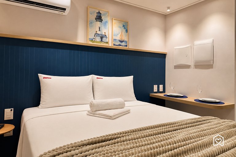 Flat para casal na praia de Cabo Branco - LikeHome