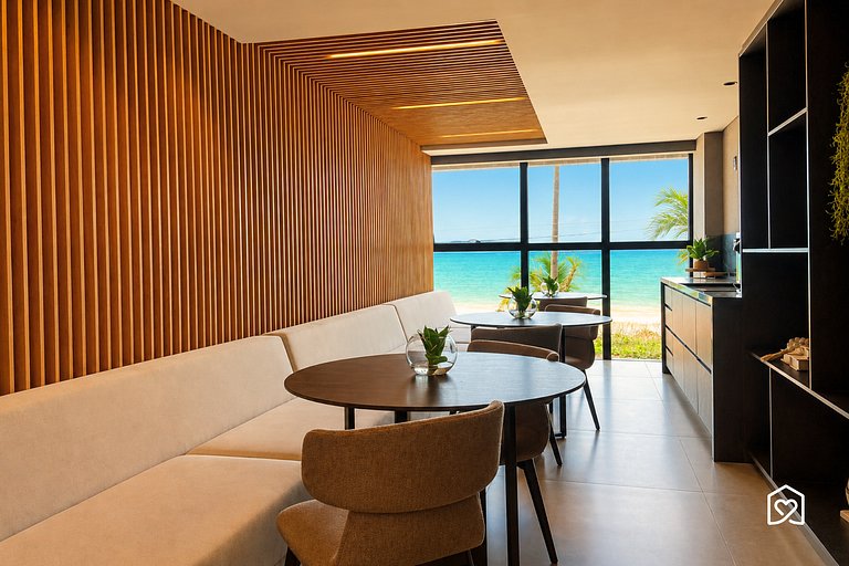 Belo flat beira-mar Bessa c/ varanda - LikeHome