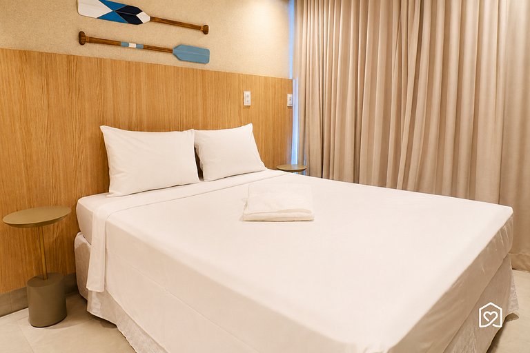 Flat beira mar c/ vista no Bessa - LikeHome