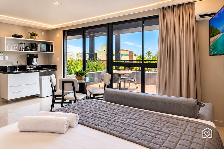 Flat w/ outdoor area and sea view - LikeHome
