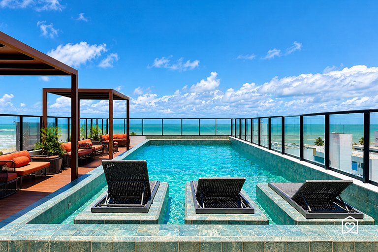 Belo flat na praia do Bessa Get By Side - LikeHome