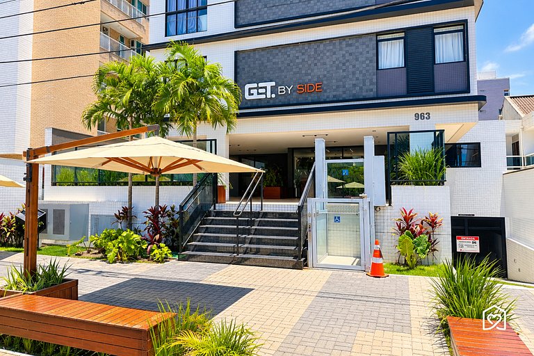 Flat for 2 people at Bessa Beach in João Pessoa