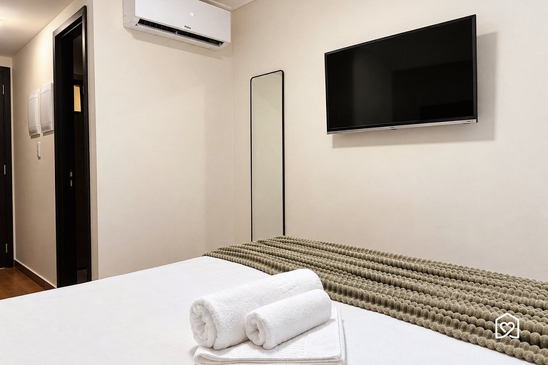 Flat em Tambaú c/ vista cidade e piscina no roftop