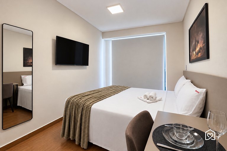 Flat em Tambaú c/ vista cidade e piscina no roftop