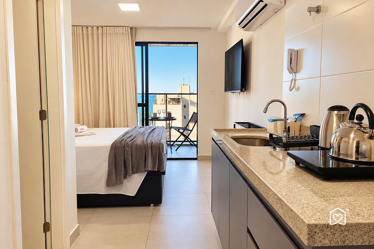 Flat near the Manaíra waterfront and rooftop pools