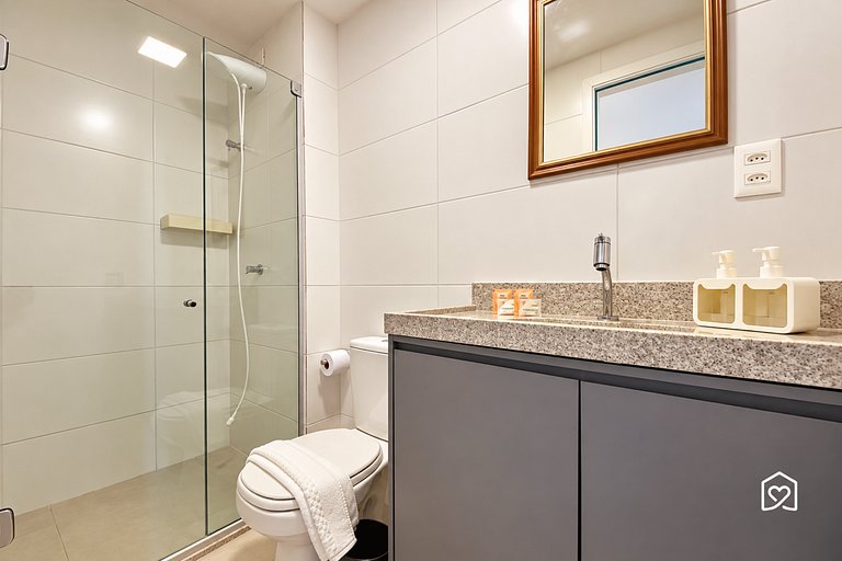 Flat near the Manaíra waterfront and rooftop pools