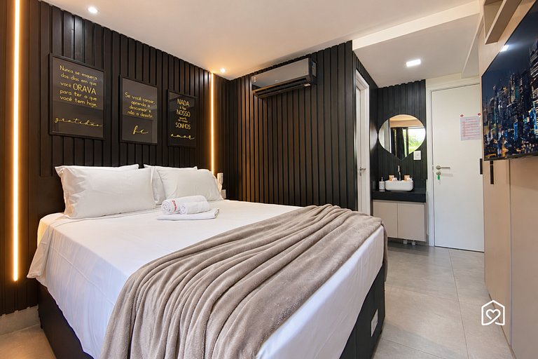 Flat 350 meters from Cabo Branco beach