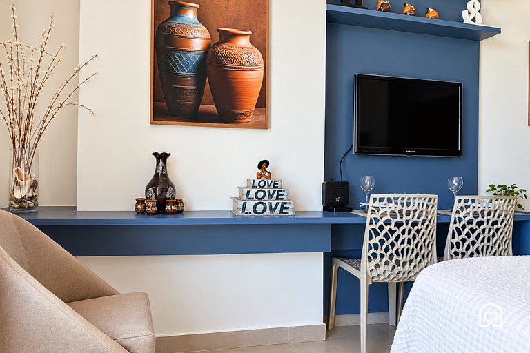 Flat in Manaíra with Ocean and City View