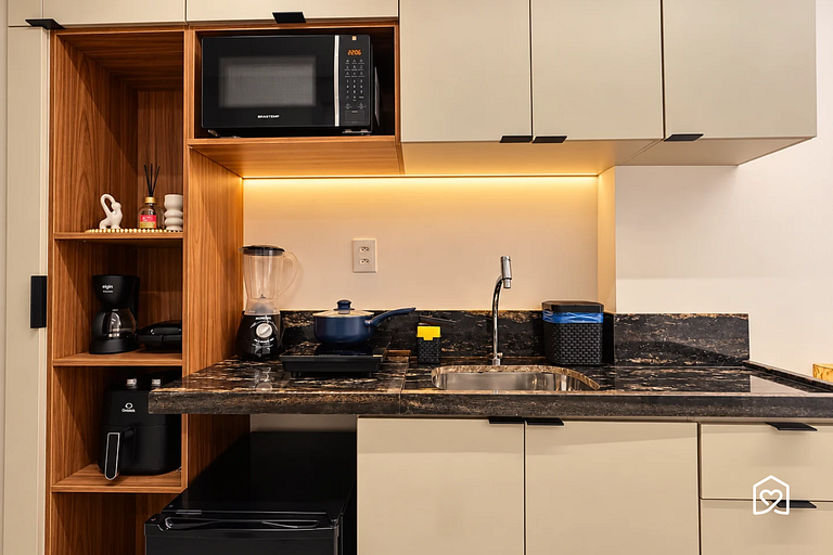 Flat a poucos passos da orla de cabo branco