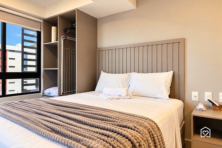 Flat à 300m da Orla de Cabo Branco, Vista Mar